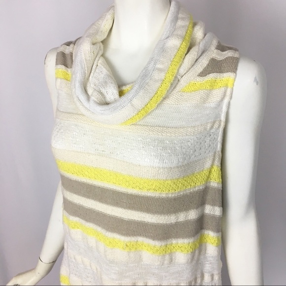 Anthropologie Dolan Cowl Neck Sleeveless Sweater Size Medium - Picture 6 of 8